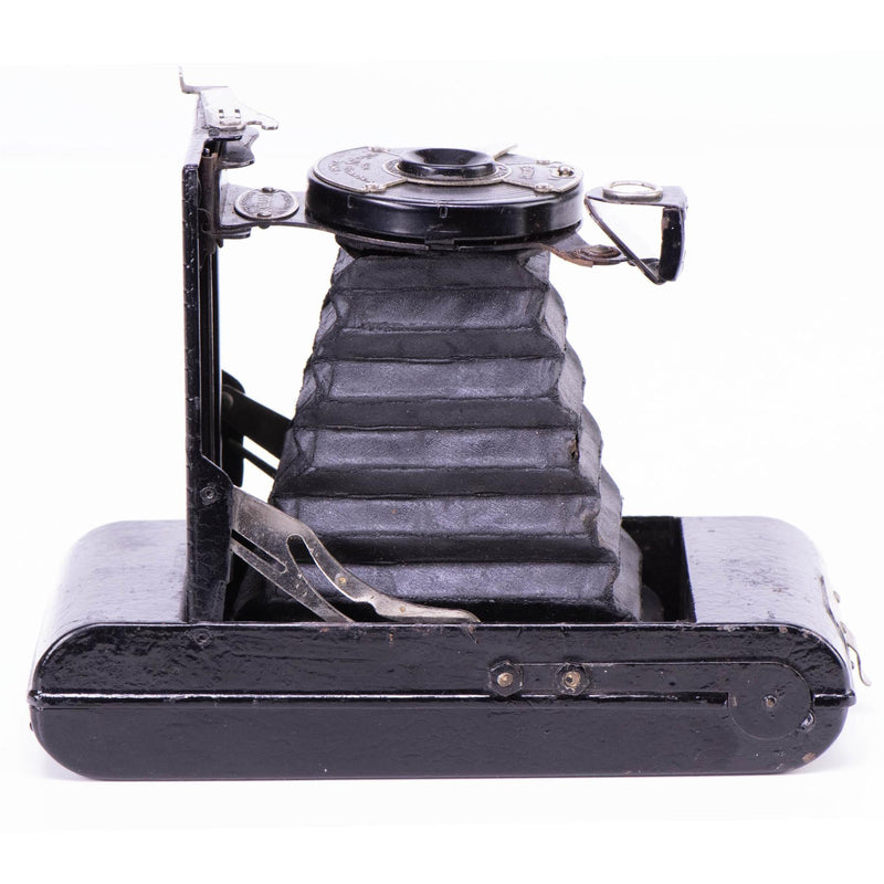 Coronet Folding Camera | 105mm f11 Meniscus lens | England | Black | 1926