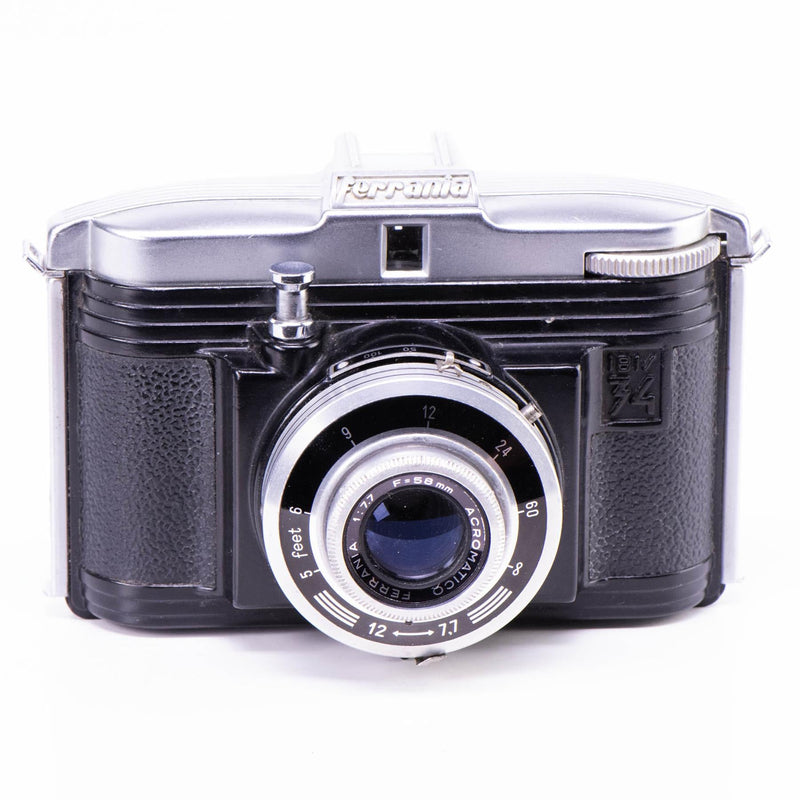 Ferrania Ibis 34 Camera | Ferrania 58mm f7.7 lens | Italy | 1959