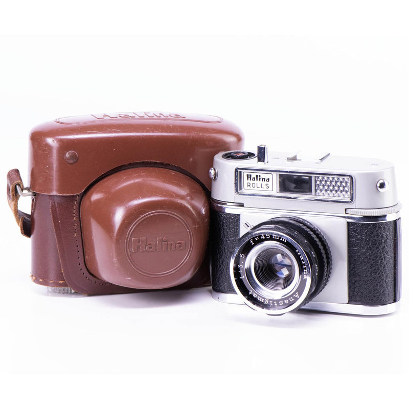 Halina Rolls Camera | Anastigmat 45mm f3.5 lens | Hong Kong | 1960 | Not working