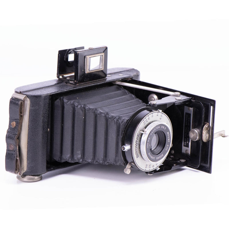 Kodak Six-20 Folding Brownie Camera | Anaston 100mm f6.3 lens | 1948 - 1954