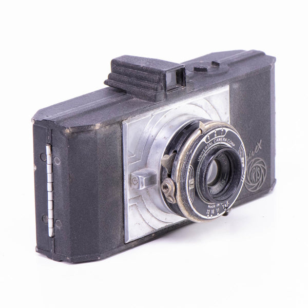 Univex Iris Camera | Ilex Vitar 50mm lens | Cast metal | United States | 1938