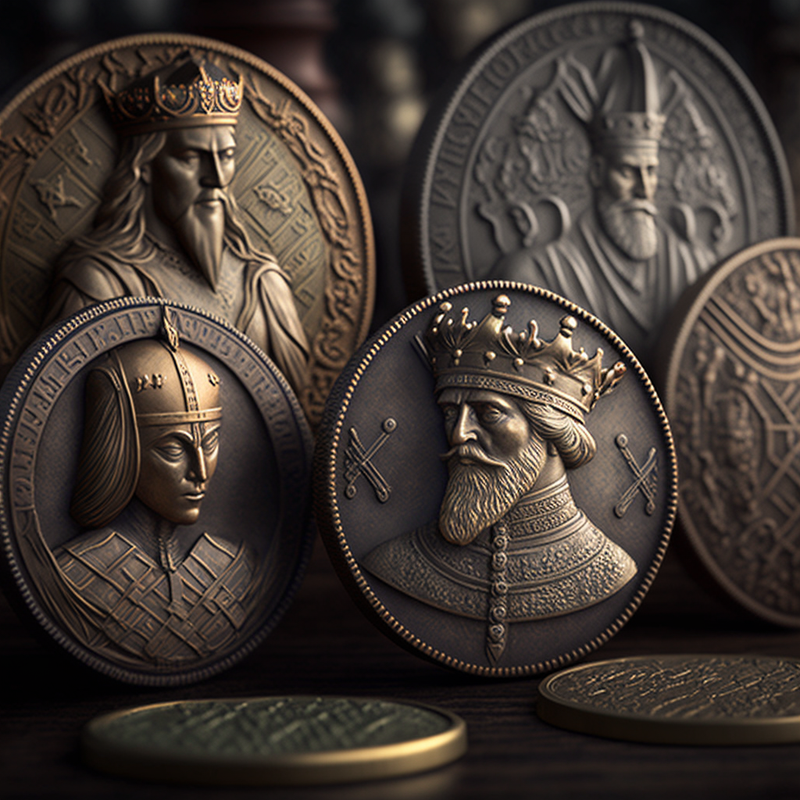 Kings on the coins