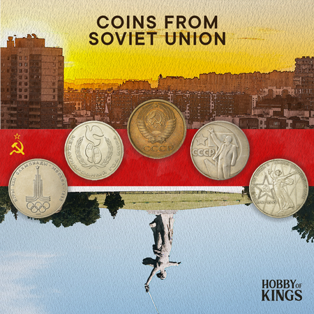 Coins from USSR | CCCP Money Collection | Kopeks and Rubles | Hammer and Sickle