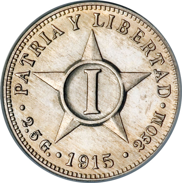 1 Centavo Coin | 2.5G 250M | Km:9.1 | 1915 - 1938