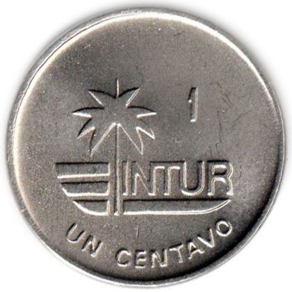 1 Centavo Coin | INTUR | Deer | Km:409 | 1988