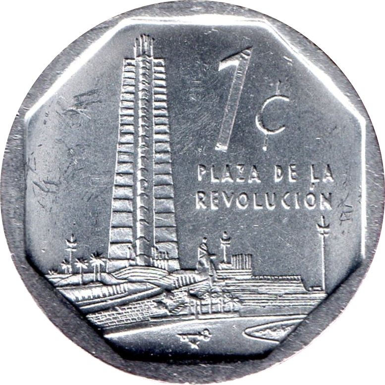 1 Centavo Coin | Revolution Square | Km:733 | 2000 - 2019