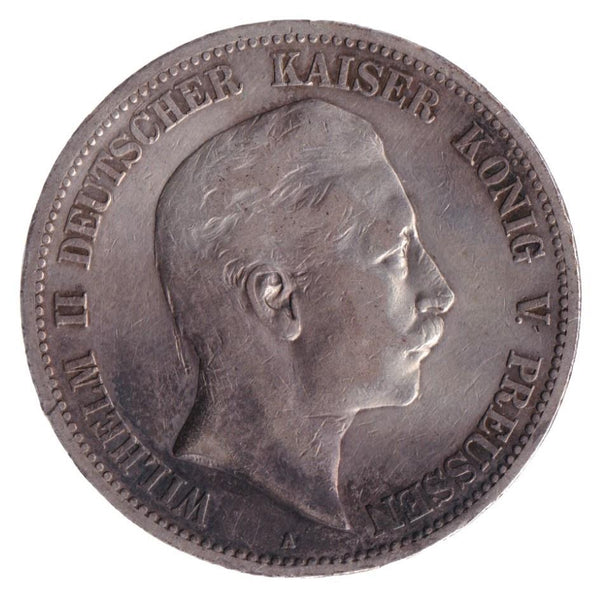 1 Mark Coin | Kingdom of Prussia | German States | Wilhelm II | KM523 | 1891 - 1908