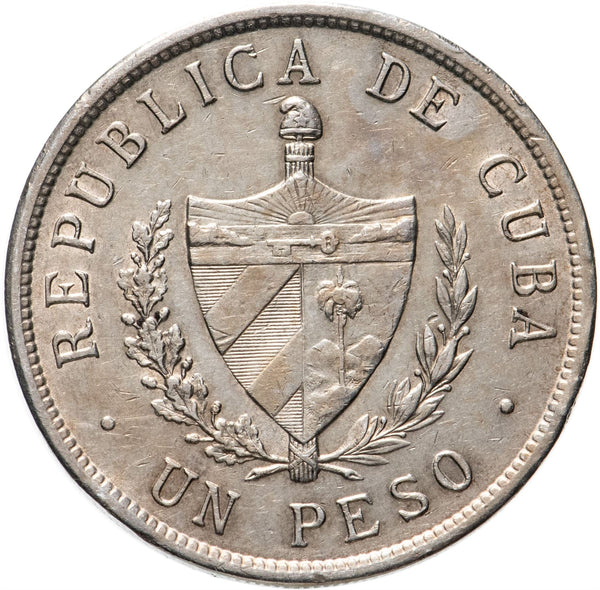1 Peso Coin | Freedom and Fatherland | Km:15 | 1915 - 1934