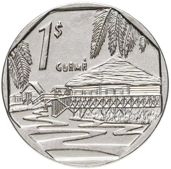 1 Peso Coin | Guamá ville | Km:579 | 1994 - 2018