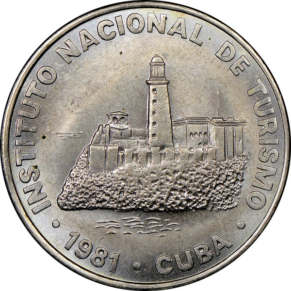 1 Peso Coin | INTUR | Km:421 | 1981