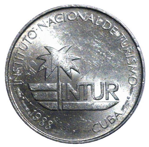 10 Centavos Coin | INTUR | Km:416 | 1988