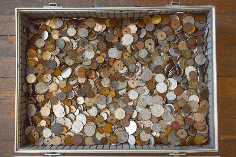 10 Mixed Coins From Old European Kingdoms and Empires dated until 1950