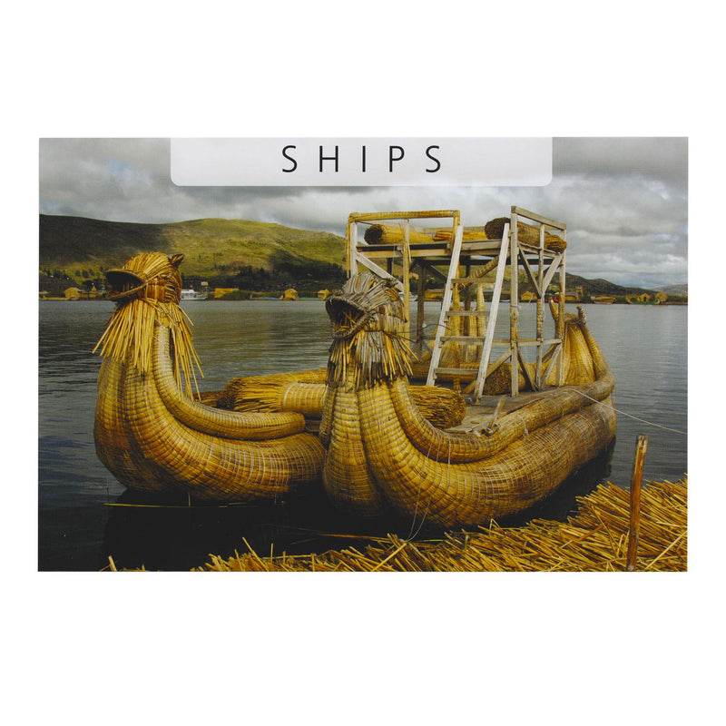 5 Banknote Set | Ships | Sha Chuan | Canoe | Dhow Sailing Ship | Reed Boats | Fishnet Fishing