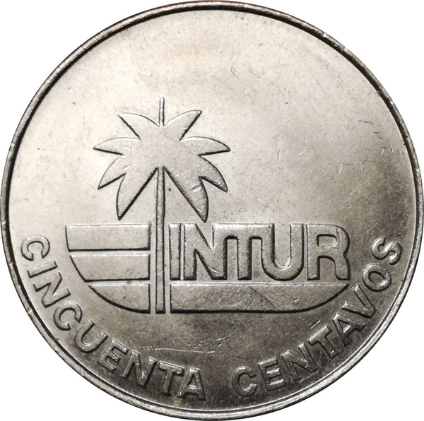 50 Centavos Coin | INTUR | Km:420 | 1981