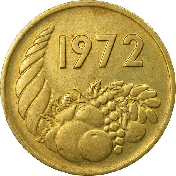 Algeria | 20 Centimes Coin | Cornucopia | KM103 | 1972