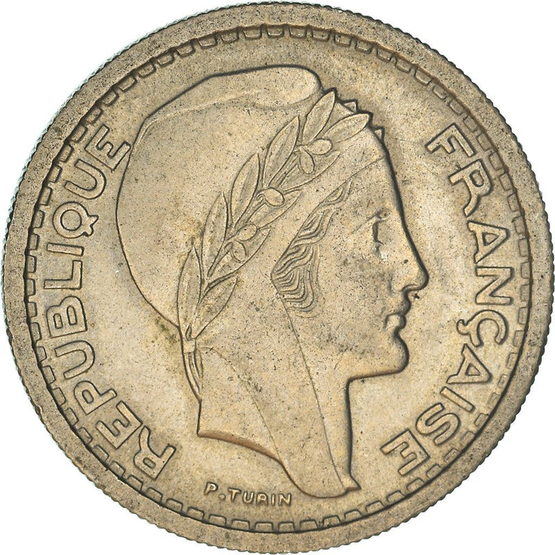Algeria | 20 Francs Coin | Marianne | Phrygian Cap | KM91 | 1949 - 1956