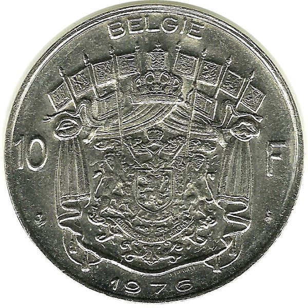Belgian Coin 10 Francs - Baudouin I België | Privy | KM156 | 1969 - 1979