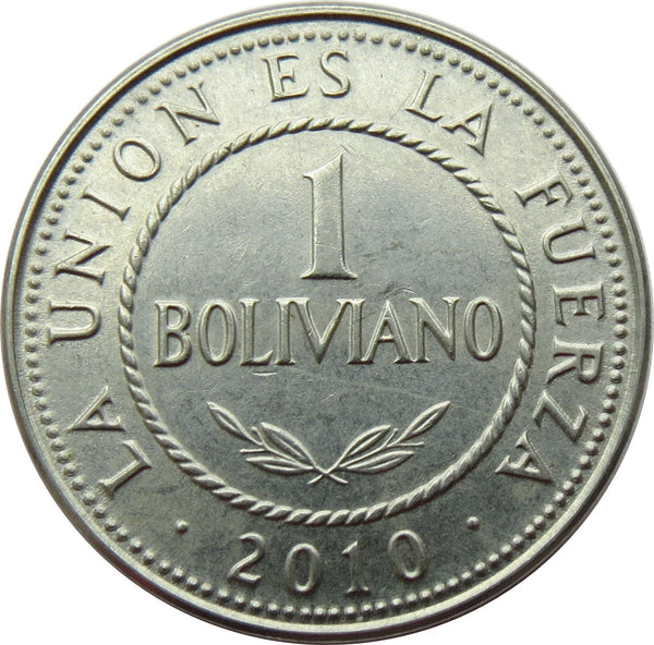 Bolivia 1 Boliviano | KM217 | 2010 - 2017