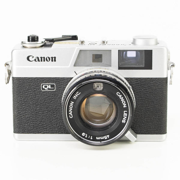 Canon Canonet QL19 Camera | Canon 45mm f1.9 lens | White | Japan | 1965