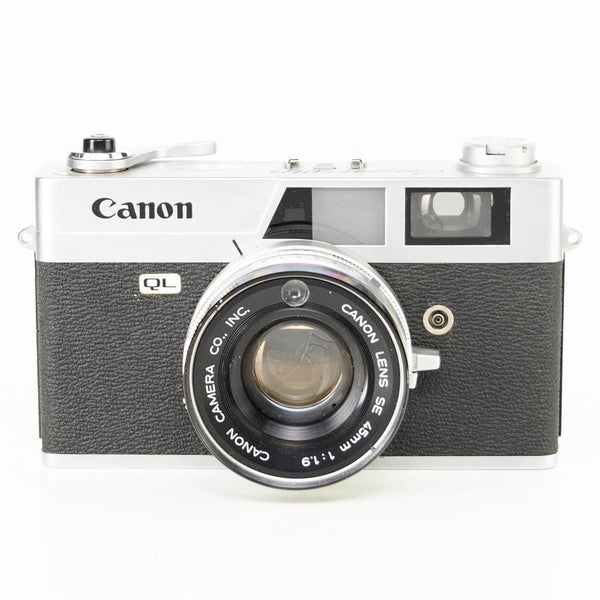 Canon Canonet QL19 Camera | SE 45mm f1.9 lens | White | Japan | 1965