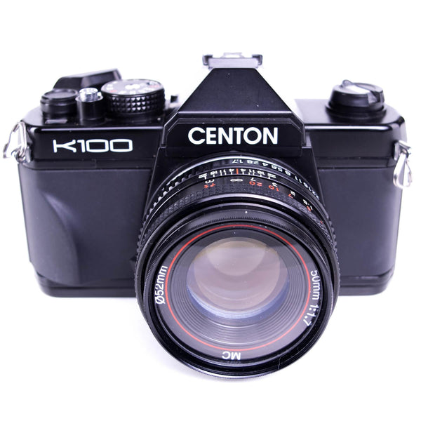 Centon K100 Camera | Centon 50mm f1.7 lens | Black | Japan | K mount | 1997