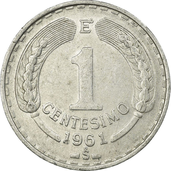 Chile | 1 Centesimo Coin | KM189 | 960 - 1963