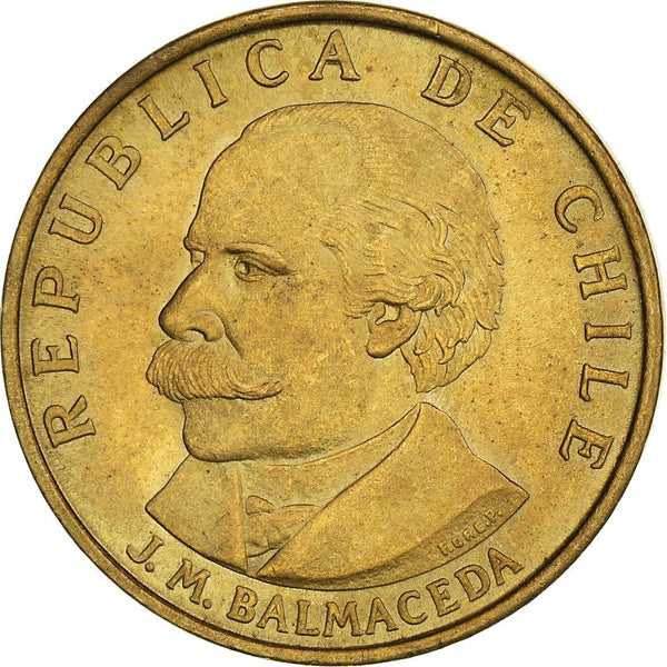 Chile | 20 Centesimos Coin | KM195 | 1971 - 1972