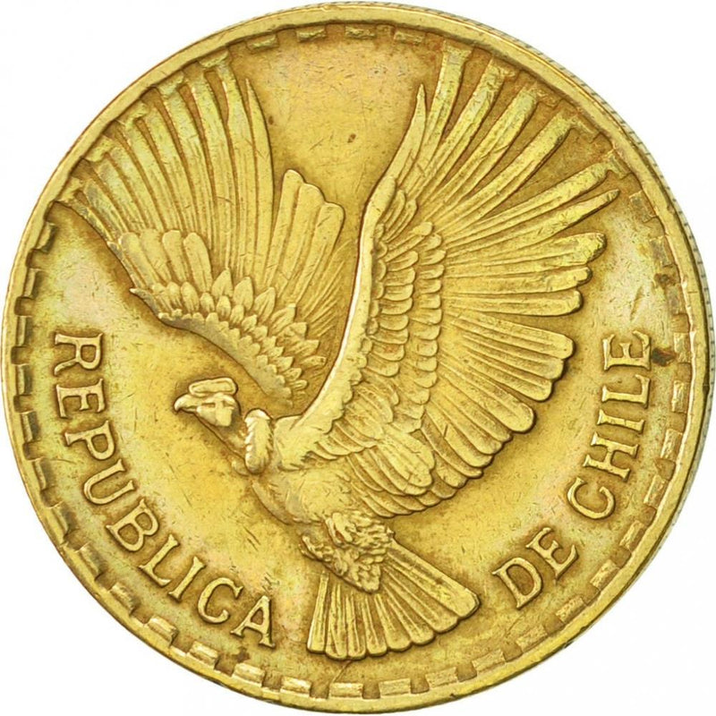 Chile | 5 Centesimos Coin | Andean Condor | KM190 | 1960 - 1970