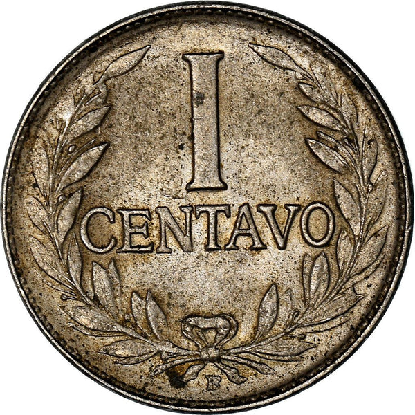Colombia 1 Centavo Coin | Liberty | Phrygian cap | 1952 - 1958