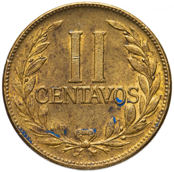 Colombia | 2 Centavos Coin | Winged head | liberty cap | Wreath | 1955 - 1959
