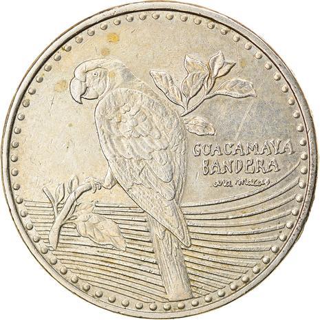 Colombia 200 Pesos | Scarlet macaw - Ara macao | tree branch Coin | 2012 - 2021