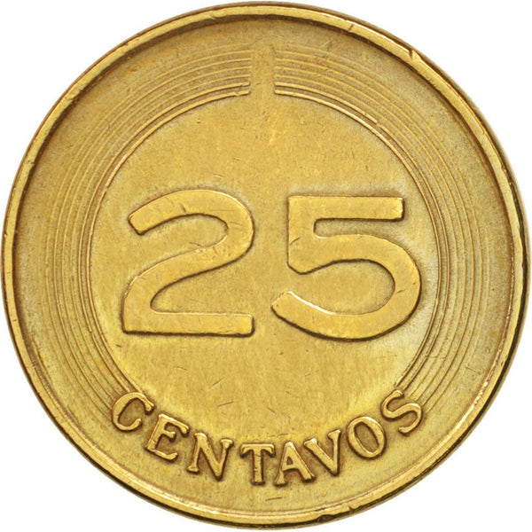 Colombia | 25 Centavos Coin |Simon Bolivar | Military Leader | Politician | Km:267 | 1979