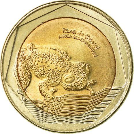 Colombia 500 Pesos | Glass frog - Hyalinobatrachium pellucidum Coin | 2012 - 2021