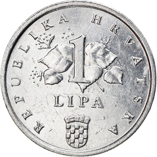 Croatian Coin 1 Lipa | Croatian Corn | KM3 | 1993 - 2021