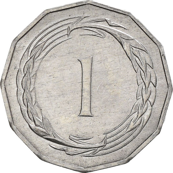Cyprus 1 Mil | KM38 | 1963 - 1972