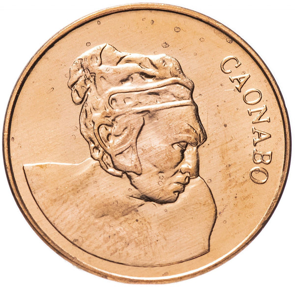 Dominican Republic 1 Centavo Coin | Caonabo | KM64 | 1984 - 1987