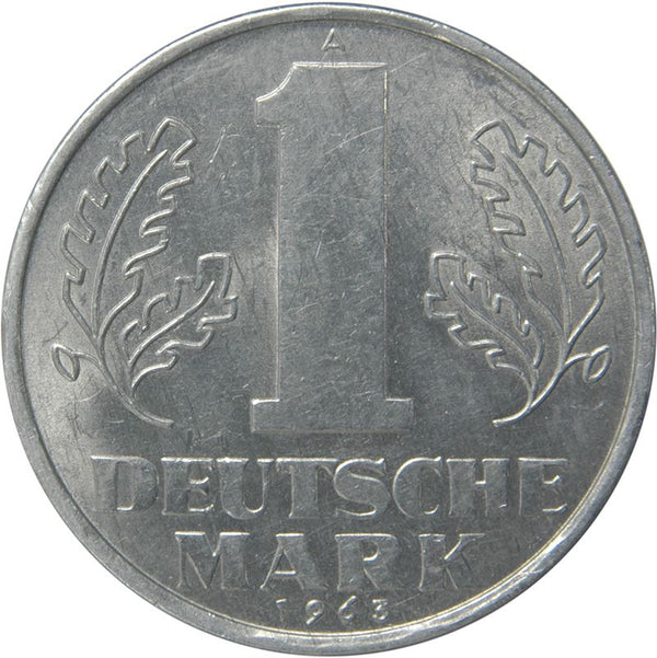 East German 1 Deutsche Mark Coin | | Deutsche Demokratische Republik | KM13 1956 - 1963
