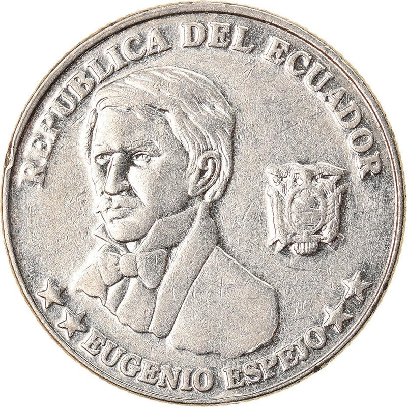Ecuador | 10 Centavos Coin | Eugenio Espejo | Km:106 | 2000