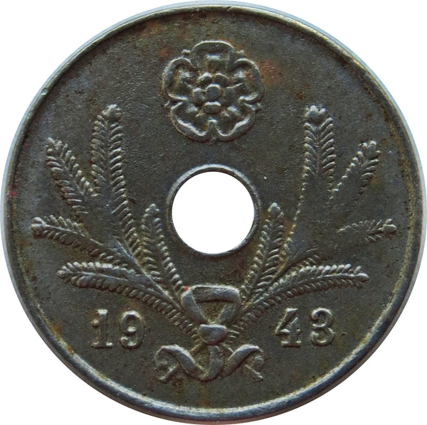 Finland | Finnish 10 Pennia Coin | Rose | KM34.1 | 1943 - 1945