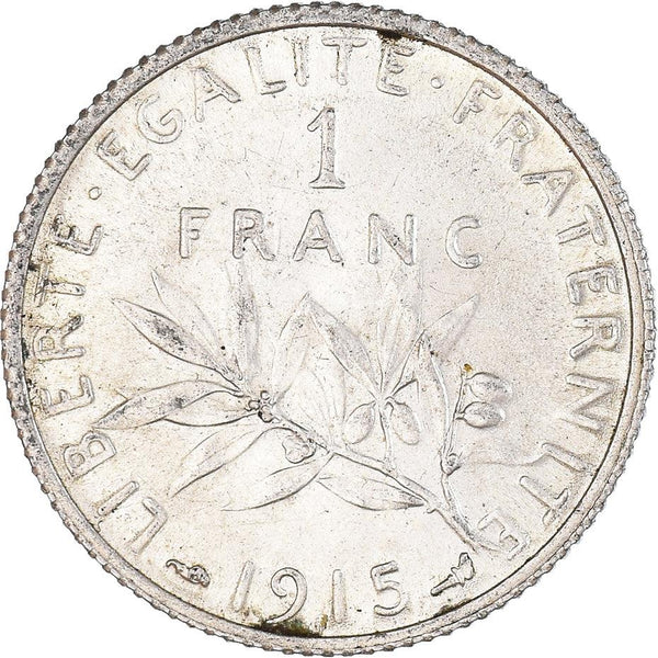 French Coin 1 Franc | KM844 | France | 1898 - 1920