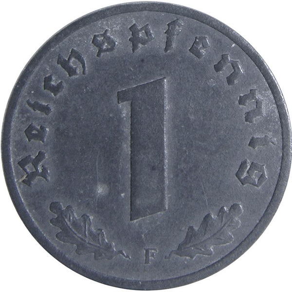 Germany | Allied occupation | 1 Reichspfennig Coin | KMA103 | 1945 - 1946