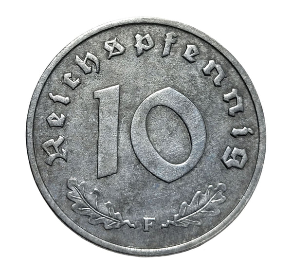 Germany | Allied occupation | 10 Reichspfennig Coin | KMA104 | 1945 - 1948