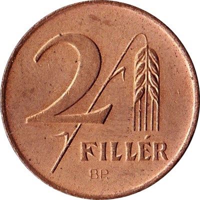 Hungary | 2 Filler Coin | Lajos Kossuth | KM529 | 1946 - 1947