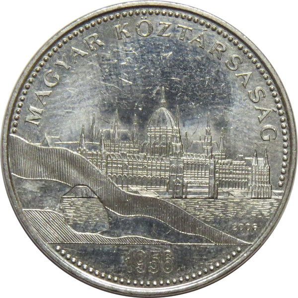 Hungary | 50 Forint Coin | Revolution | Parliament Building | KM789 | 2006