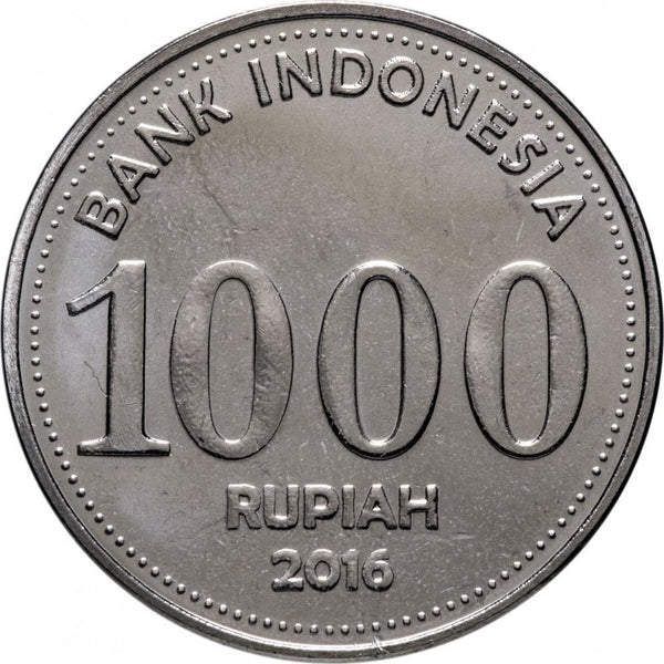 Indonesia 1000 Rupiah I Gusti Ketut Pudja Coin KM74 2016