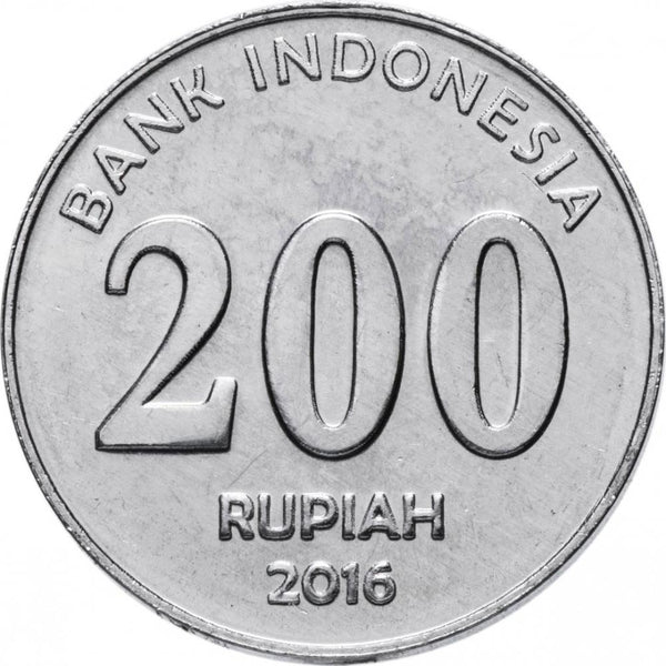 Indonesia 200 Rupiah Dr. Tjiptomangunkusumo Coin KM72 2016