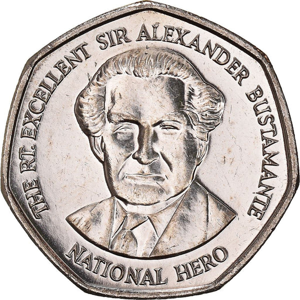 Jamaica Coin | 1 Dollar | Alexander Bustamante | KM164 | 1994 - 2008