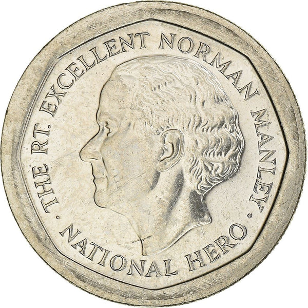 Jamaica Coin | 5 Dollars | Norman Manley | KM163 | 1994 - 2018