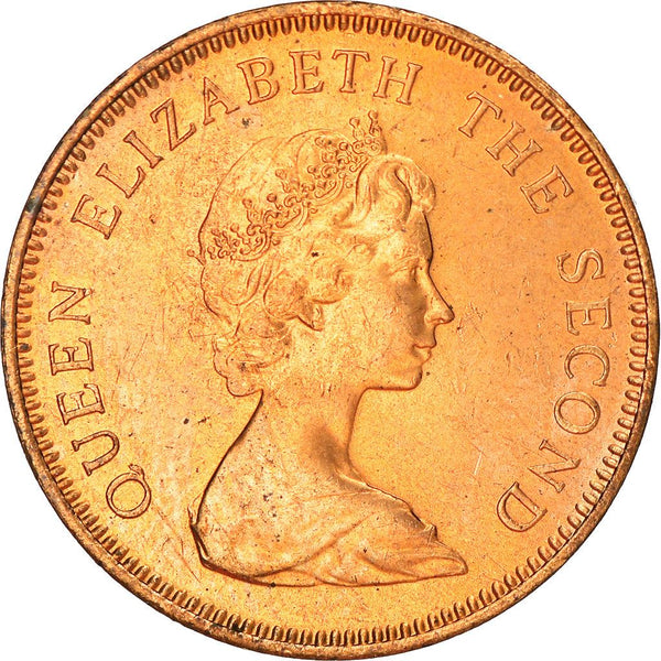 Jersey 1 Penny Coin | Queen Elizabeth II | KM46 | 1981
