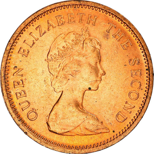 Jersey 1/2 Penny Coin | Queen Elizabeth II | KM45 | 1981